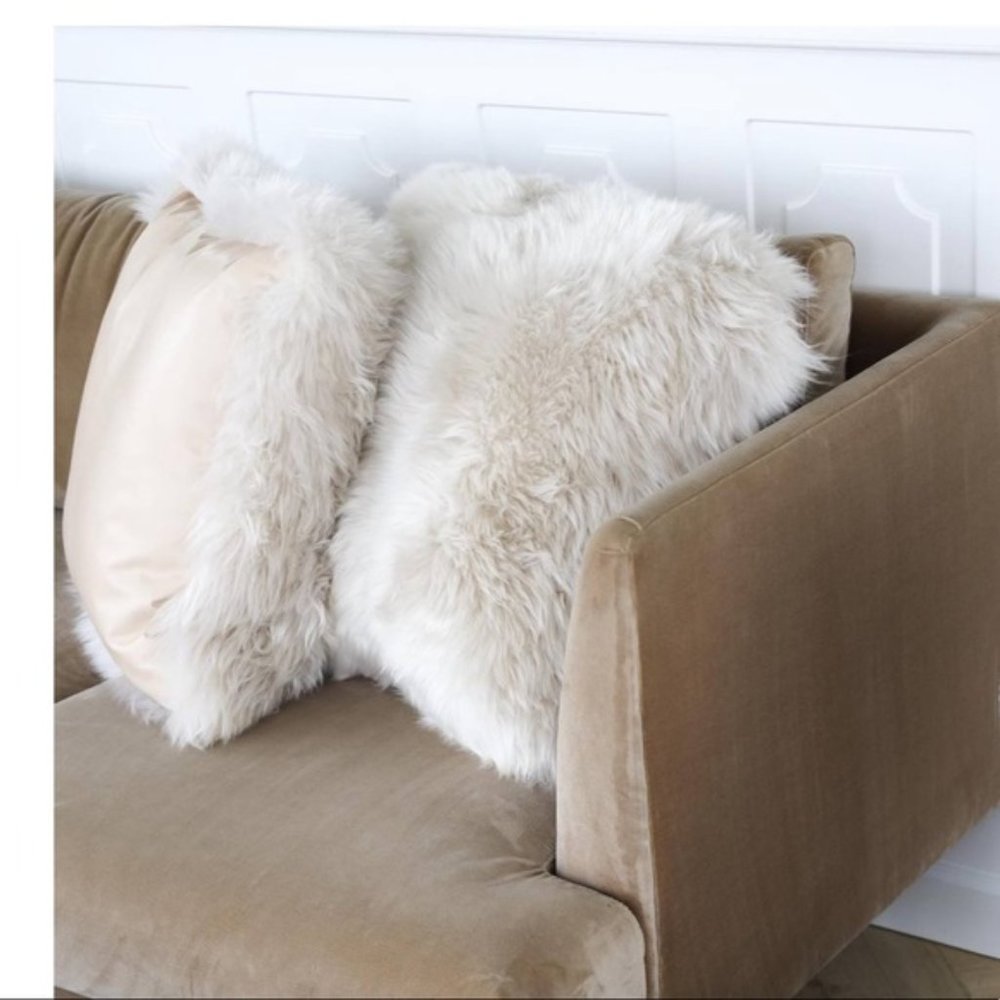 The Fibre by Auskin Sheepskin Pillow